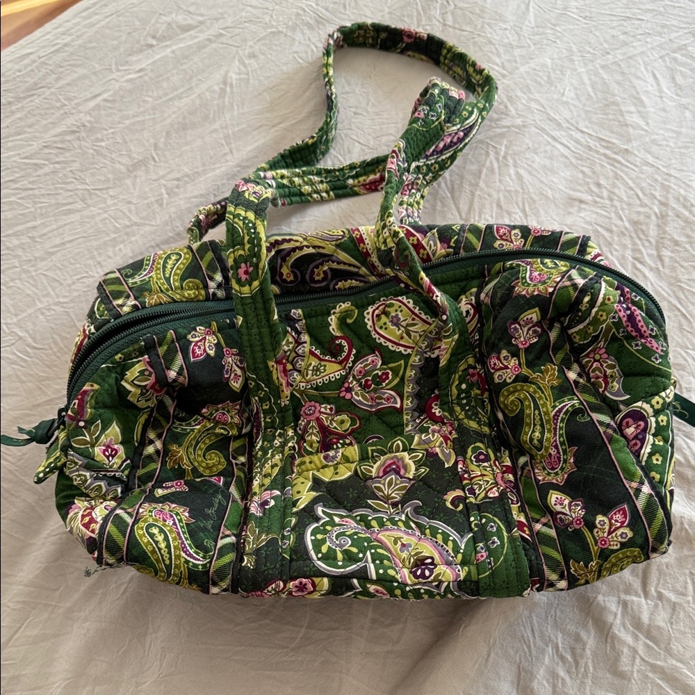 Vera Bradley Vintage Chelsea Pattern Small Tote - Picture 3 of 5